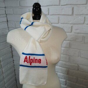 NWT K Brand Ltd. Unisex Off White Double Thickness Alpine Scarf